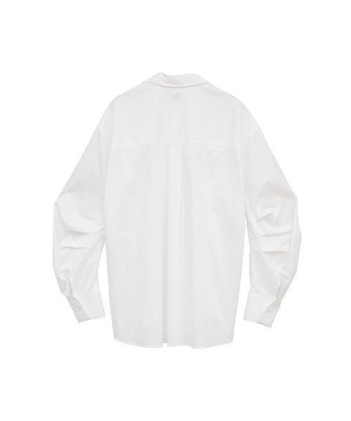 MANOF(マノフ)の「RANDOM TUCK SHIRTS(シャツ/ブラウス・レディース・ブラック/ブルー/ホワイト・M/S)」の9枚目の写真