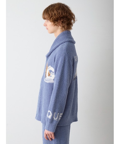 HOMME】パウダーフォレストベアジャガードカウチン（ルームウェア