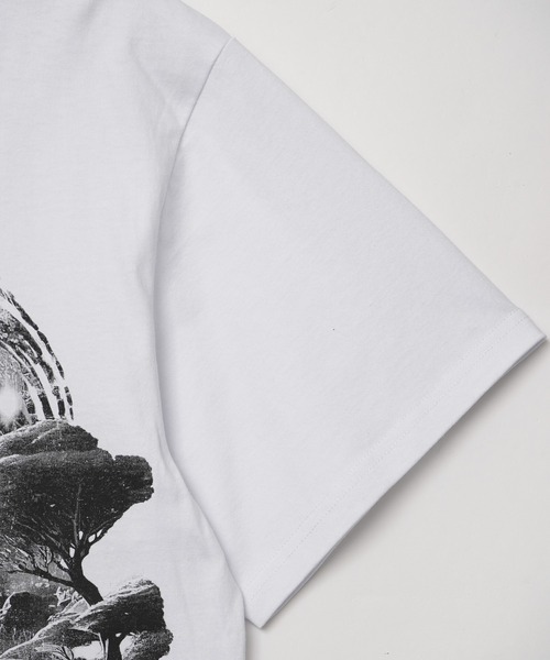 BILLIONAIRE BOYS CLUB(ビリオネア・ボーイズ・クラブ)の「BILLIONAIRE BOYS CLUB HORIZON HEAVYWT WASHED OVSIZ 851-1316(Tシャツ/カットソー・メンズ・ブラック/ホワイト・M/S)」の5枚目の写真