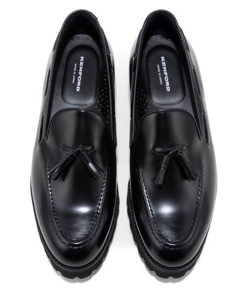 ケンフォード メンズ K026 TANK SOLE TASSEL LOAFERS タンクソール