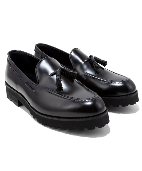 ケンフォード メンズ K026 TANK SOLE TASSEL LOAFERS タンクソール