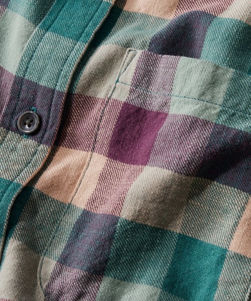 L.L.Bean（エルエルビーン）の「サンウォッシュ・ツイル・シャツ 米国フィット・プチ（シャツ/ブラウス・レディース・レッド系その他/グリーン系その他/ホワイト系その他/パープル系その他・MEDIUM/SMALL/X-SMALL）」の22枚目の写真