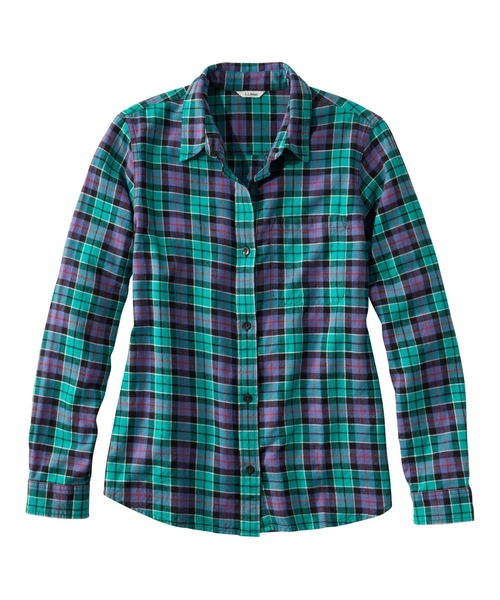 L.L.Bean（エルエルビーン）の「サンウォッシュ・ツイル・シャツ 米国フィット・プチ（シャツ/ブラウス・レディース・レッド系その他/グリーン系その他/ホワイト系その他/パープル系その他・MEDIUM/SMALL/X-SMALL）」の21枚目の写真