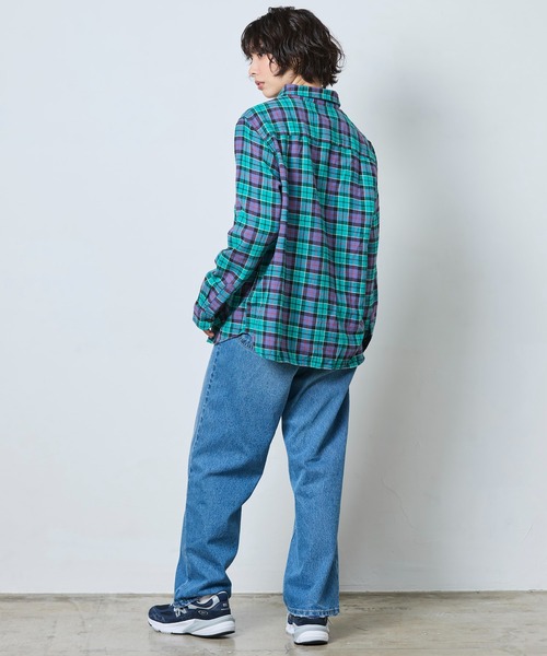 L.L.Bean（エルエルビーン）の「サンウォッシュ・ツイル・シャツ 米国フィット・プチ（シャツ/ブラウス・レディース・レッド系その他/グリーン系その他/ホワイト系その他/パープル系その他・MEDIUM/SMALL/X-SMALL）」の20枚目の写真