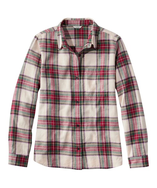 L.L.Bean（エルエルビーン）の「サンウォッシュ・ツイル・シャツ 米国フィット・プチ（シャツ/ブラウス・レディース・レッド系その他/グリーン系その他/ホワイト系その他/パープル系その他・MEDIUM/SMALL/X-SMALL）」の14枚目の写真