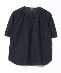 A.P.C.（アーペーセー）の「半袖ブラウス（シャツ/ブラウス）」