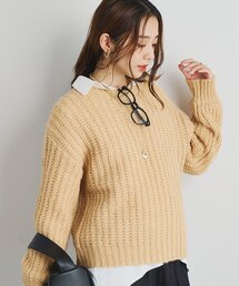 【アンディコール】Vネックウールビーバーコート リバー仕立てノーカラーVネックコート | FREDY & GLOSTER