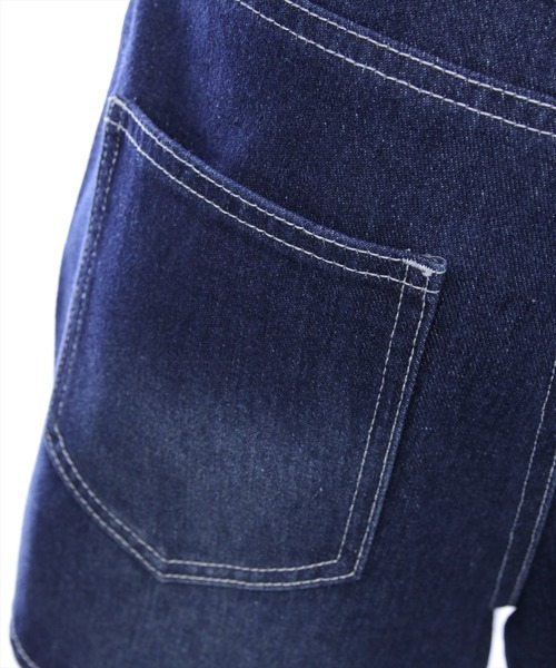 clear（クリア）の「【低身長用サイズ有】サイドスリットスラブワイドデニムパンツ［大人 カジュアル 着回し力抜群］（その他パンツ・レディース・ブルー/ネイビー・PS/S/M）」の17枚目の写真