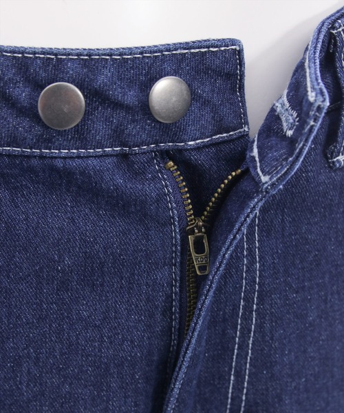 clear（クリア）の「【低身長用サイズ有】サイドスリットスラブワイドデニムパンツ［大人 カジュアル 着回し力抜群］（その他パンツ・レディース・ブルー/ネイビー・PS/S/M）」の20枚目の写真