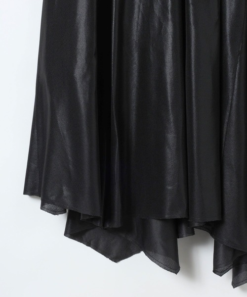 JEANASIS（ジーナシス）の「【選べる着丈】グリッターイレヘムスカート/604741（スカート・レディース・ホワイト/ブラック系その他/ブラック/ブラウン系その他/シルバー・FREE/SMALL）」の8枚目の写真