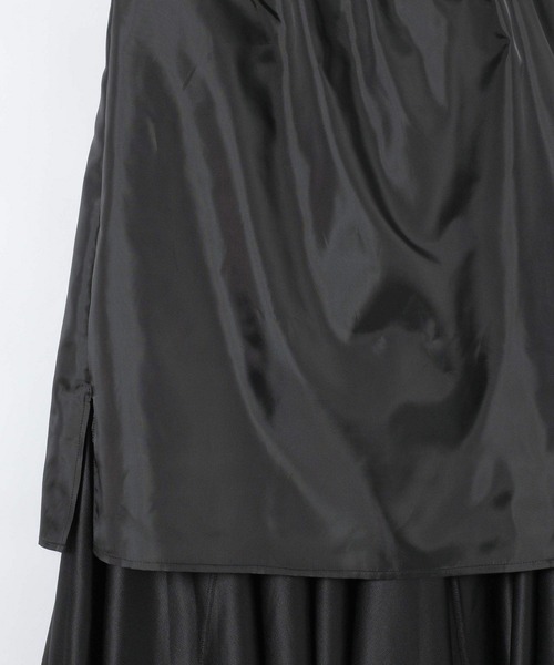 JEANASIS（ジーナシス）の「【選べる着丈】グリッターイレヘムスカート/604741（スカート・レディース・ホワイト/ブラック系その他/ブラック/ブラウン系その他/シルバー・FREE/SMALL）」の10枚目の写真