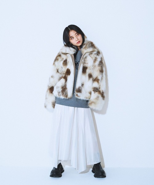 JEANASIS（ジーナシス）の「【選べる着丈】グリッターイレヘムスカート/604741（スカート・レディース・ホワイト/ブラック系その他/ブラック/ブラウン系その他/シルバー・FREE/SMALL）」の21枚目の写真