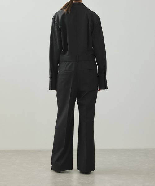 EMOELLE】テーラードリラクシーオールインワン（つなぎ