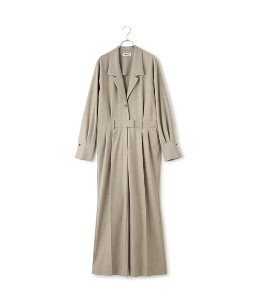 ADAM ET ROPE'（アダムエロペ）の「【EMOELLE】テーラードリラクシーオールインワン（つなぎ/オールインワン・レディース・チャコールグレー/ベージュ系その他2・36/38）」の13枚目の写真