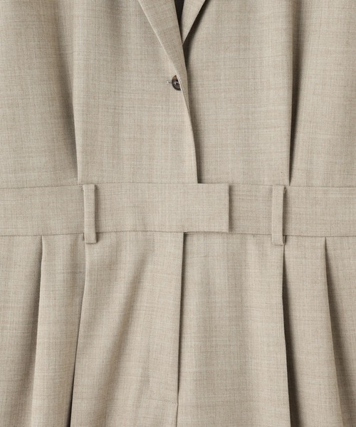 ADAM ET ROPE'（アダムエロペ）の「【EMOELLE】テーラードリラクシーオールインワン（つなぎ/オールインワン・レディース・チャコールグレー/ベージュ系その他2・36/38）」の22枚目の写真