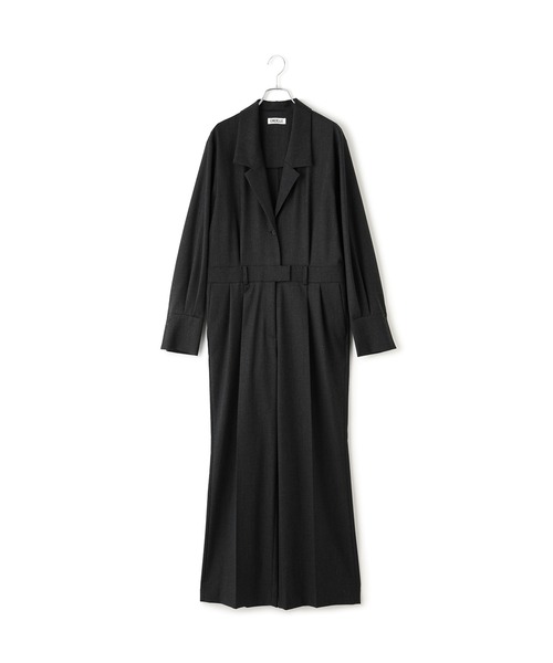 EMOELLE】テーラードリラクシーオールインワン（つなぎ