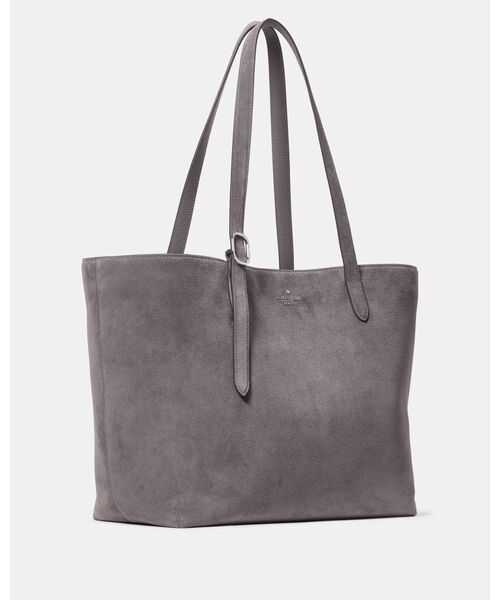 kate spade new york（ケイトスペード ニューヨーク）の「454 スエード ラージ トート（トートバッグ・レディース・グレー・ONESIZE）」の2枚目の写真