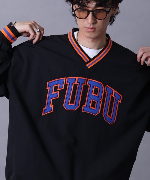 FUBU( フブ)の「【FUBU/フブ】 Nylon Pullover / ナイロン プルオーバー(その他トップス・メンズ・ブラック/ブラウン・M/L/XL)」の3枚目の写真