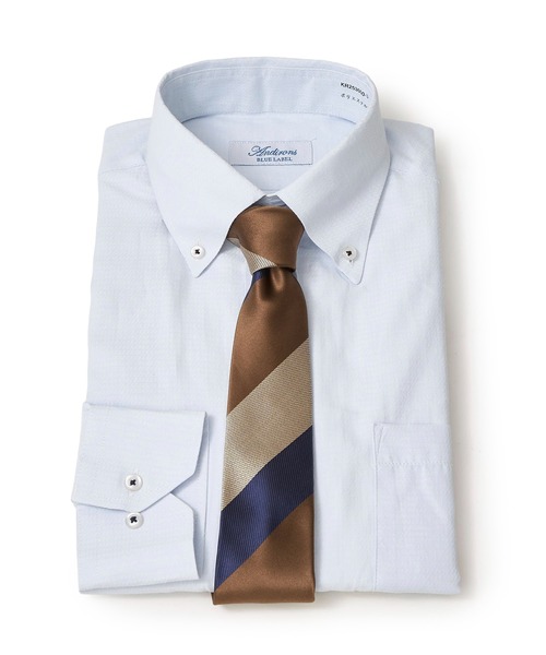 TETE HOMME(テットオム)の「T/C デザインドレスシャツ(ビジネスシャツ・メンズ・ネイビー/ホワイト系3/グレー/ホワイト系1/ブラック・MEDIUM/LARGE/X-LARGE)」の11枚目の写真