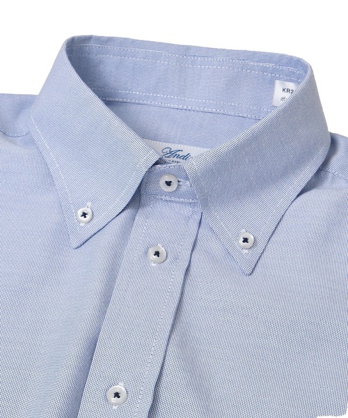 TETE HOMME(テットオム)の「T/C デザインドレスシャツ(ビジネスシャツ・メンズ・ネイビー/ホワイト系3/グレー/ホワイト系1/ブラック・MEDIUM/LARGE/X-LARGE)」の13枚目の写真