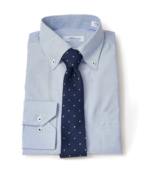 TETE HOMME(テットオム)の「T/C デザインドレスシャツ(ビジネスシャツ・メンズ・ネイビー/ホワイト系3/グレー/ホワイト系1/ブラック・MEDIUM/LARGE/X-LARGE)」の10枚目の写真