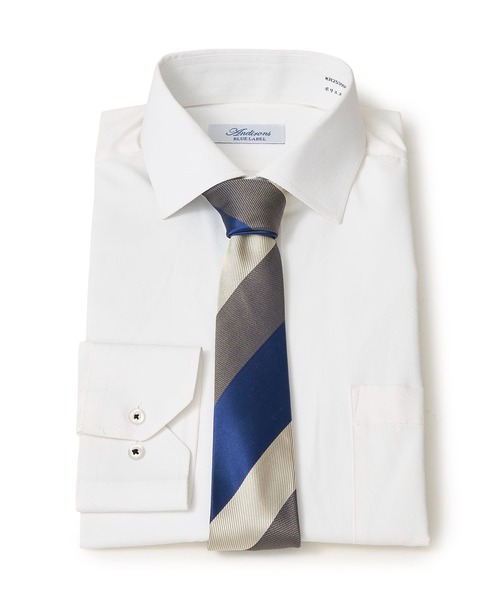 TETE HOMME(テットオム)の「T/C デザインドレスシャツ(ビジネスシャツ・メンズ・ネイビー/ホワイト系3/グレー/ホワイト系1/ブラック・MEDIUM/LARGE/X-LARGE)」の6枚目の写真