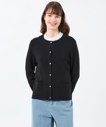 マッキントッシュフィロソフィー スリーブカーディガン ネイビー 限定サイズ50 モールニットカーディガン(トップス)｜MACKINTOSH PHILOSOPHY