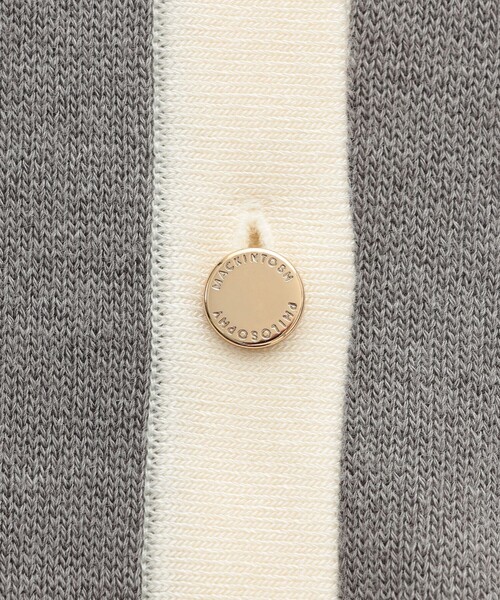 MACKINTOSH PHILOSOPHY（ﾏｯｷﾝﾄｯｼｭ ﾌｨﾛｿﾌｨｰ）の「【ROYTON（ロイトン）】 HEAT KNIT（カーディガン/ボレロ・レディース・ブラック/ダークネイビー/チャコールグレー・38）」の11枚目の写真