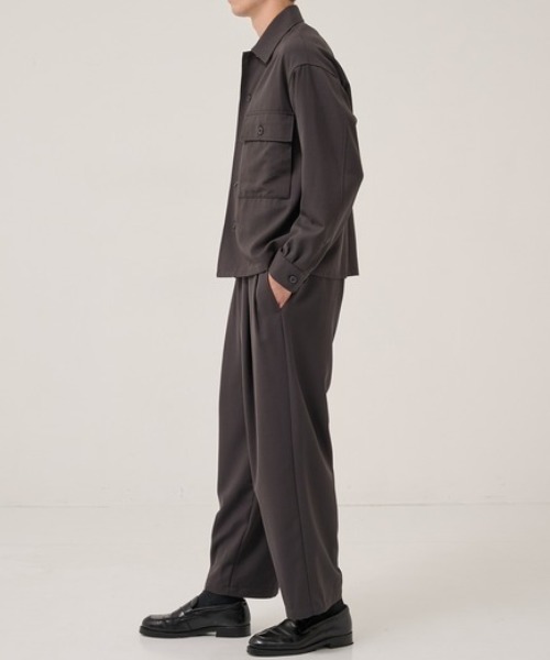 marka（マーカ）の「【MARKA/マーカ】別注 CPO JACKET（ブルゾン・メンズ・グレー/ブラック・1/2）」の7枚目の写真