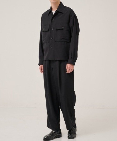 marka（マーカ）の「【MARKA/マーカ】別注 CPO JACKET（ブルゾン・メンズ・グレー/ブラック・1/2）」の8枚目の写真