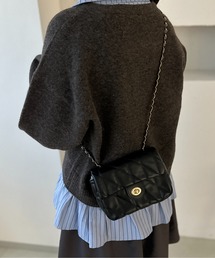 【apres jour clair】キルティングショルダーバッグ