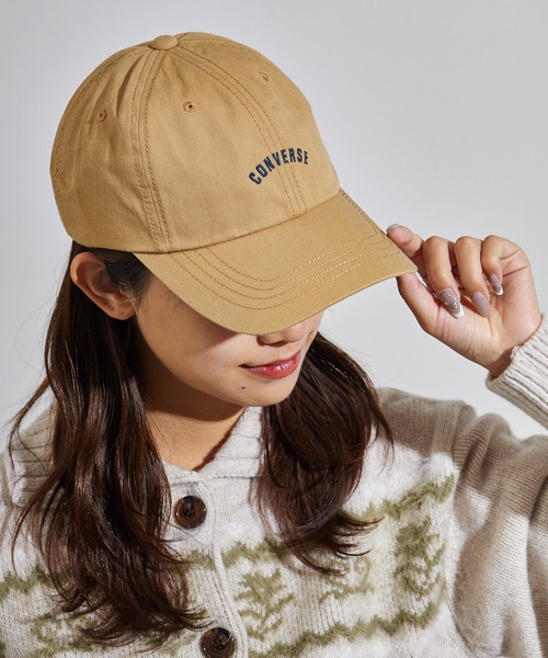 CONVERSE（コンバース）の「CONVERSE/コンバース ベースボール ６パネルキャップ（キャップ・メンズ・ライトグレー/ベージュ/オレンジ/グレー/ブルー/ブラック・FREE）」の5枚目の写真