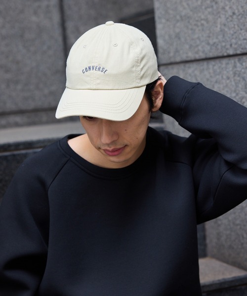 CONVERSE（コンバース）の「CONVERSE/コンバース ベースボール ６パネルキャップ（キャップ・メンズ・ライトグレー/ベージュ/オレンジ/グレー/ブルー/ブラック・FREE）」の10枚目の写真