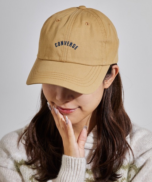 CONVERSE（コンバース）の「CONVERSE/コンバース ベースボール ６パネルキャップ（キャップ・メンズ・ライトグレー/ベージュ/オレンジ/グレー/ブルー/ブラック・FREE）」の21枚目の写真