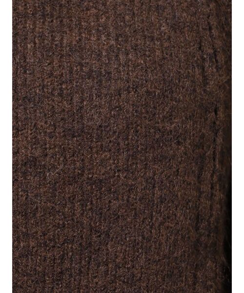 MERCURYDUO(マーキュリーデュオ)の「アシメZIPオーバーニット(ニット/セーター・レディース・ブラウン/ピンク/オフホワイト・FREE)」の22枚目の写真