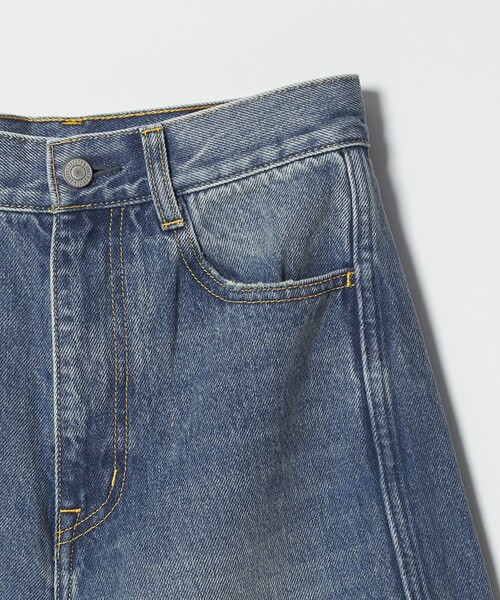 BEAUTY&YOUTH UNITED ARROWS（ビューティーアンドユースユナイテッドアローズ）の「コットンデニム カーブパンツ（デニムパンツ・レディース・コバルトブルー/ダークグレー・M/S/XS）」の14枚目の写真