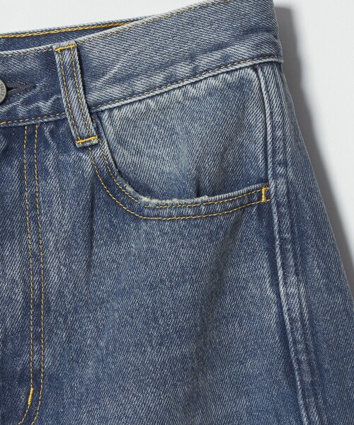 BEAUTY&YOUTH UNITED ARROWS（ビューティーアンドユースユナイテッドアローズ）の「コットンデニム カーブパンツ（デニムパンツ・レディース・コバルトブルー/ダークグレー・M/S/XS）」の13枚目の写真