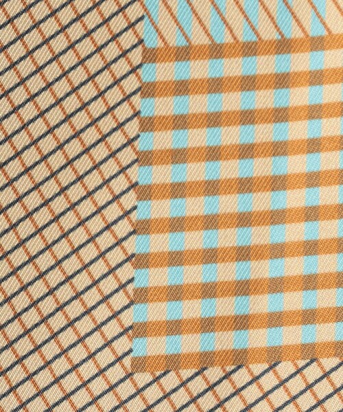 TOMORROWLAND （トゥモローランド）の「シルクツイル パネルプリント オープンカラーシャツ（シャツ/ブラウス・メンズ・ベージュ系その他/ブルー系その他・L/S/M）」の12枚目の写真