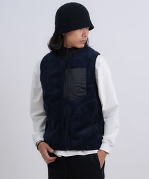 improves | スタンドカラー 防風 ボアベスト(ベスト)