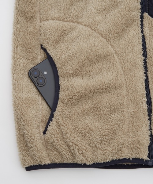 improves（インプローブス）の「スタンドカラー 防風 ボアベスト（ベスト・メンズ・ネイビー/カーキ・XX-LARGE/X-LARGE/LARGE/MEDIUM）」の15枚目の写真