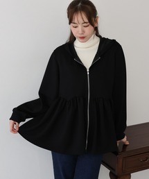 BLUEEAST | ペプラムジップパーカー(パーカー)