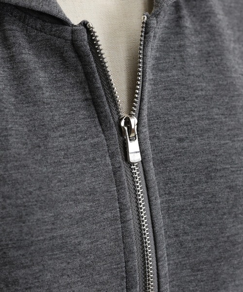 BLUEEAST(ブルーイースト)の「ペプラムジップパーカー(パーカー・レディース・グレー/ブラック・MEDIUM)」の20枚目の写真