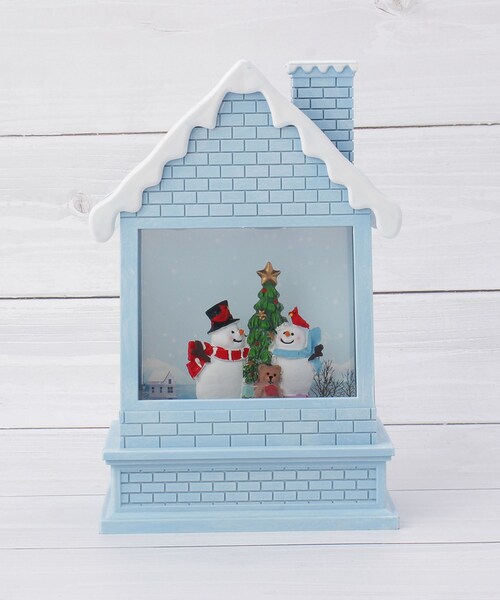 セール】【クリスマス】スノードーム プロジェクターハウス