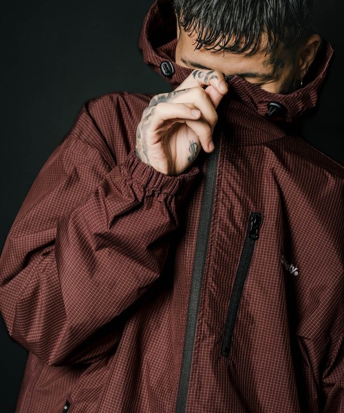 セール】Graph check hoodie（マウンテンパーカー）｜Subciety