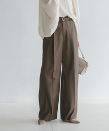 Noble | 《追加》エステルツイルストレッチスラックスパンツ(スラックス)