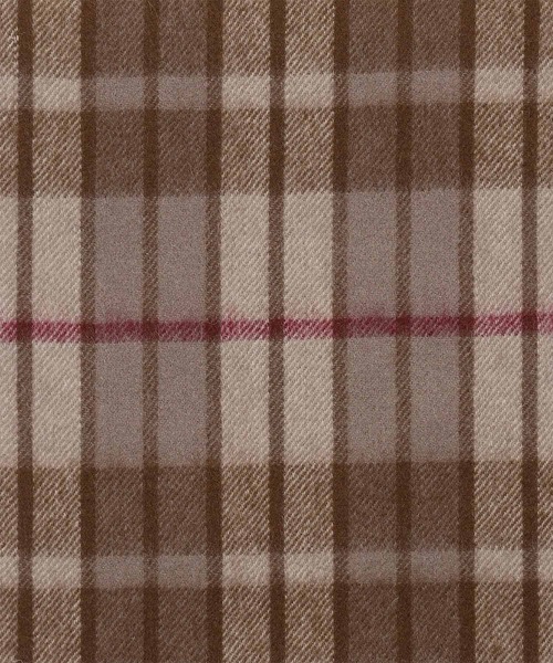 Paul Smith（ポールスミス）の「モノトーンチェック カシミヤブレンド マフラー【250413】（マフラー・メンズ・ダークブラウン/グレー・FREE）」の7枚目の写真
