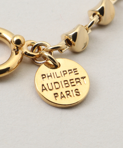 PHILIPPE AUDIBERT(フィリップ オーディベール)の「PHILIPPE AUDIBERT/フィリップ・オーディベール チェーンブレスレット BRS6612:OI(ブレスレット・レディース・ゴールド・FREE)」の2枚目の写真