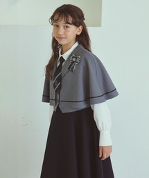 CHOPIN（ショパン）の「ケープジャケットスーツ（ロング）（ジュニア/150～165cm）（スーツセット・キッズ）」