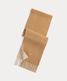 POLO RALPH LAUREN | リバーシブル ウールカシミヤ マフラー(マフラー)