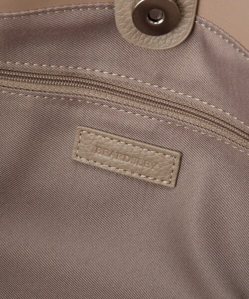 BEARDSLEY(ビアズリー)の「《本革》ドット刺繍バッグ/大(トートバッグ・レディース・ブラック/グレー系その他/ピンク・LARGE)」の16枚目の写真